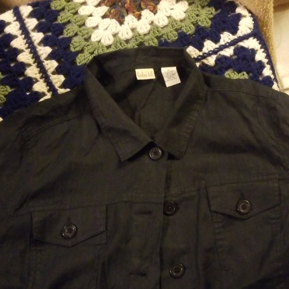 Linden Hill Tops - Linden Hill gentle used linen jacket